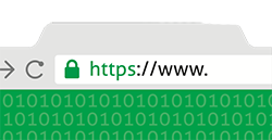 SSL Web Security Green Lock